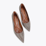 Afbeelding in Gallery-weergave laden, Kurt Geiger Belgravia beige fabric
