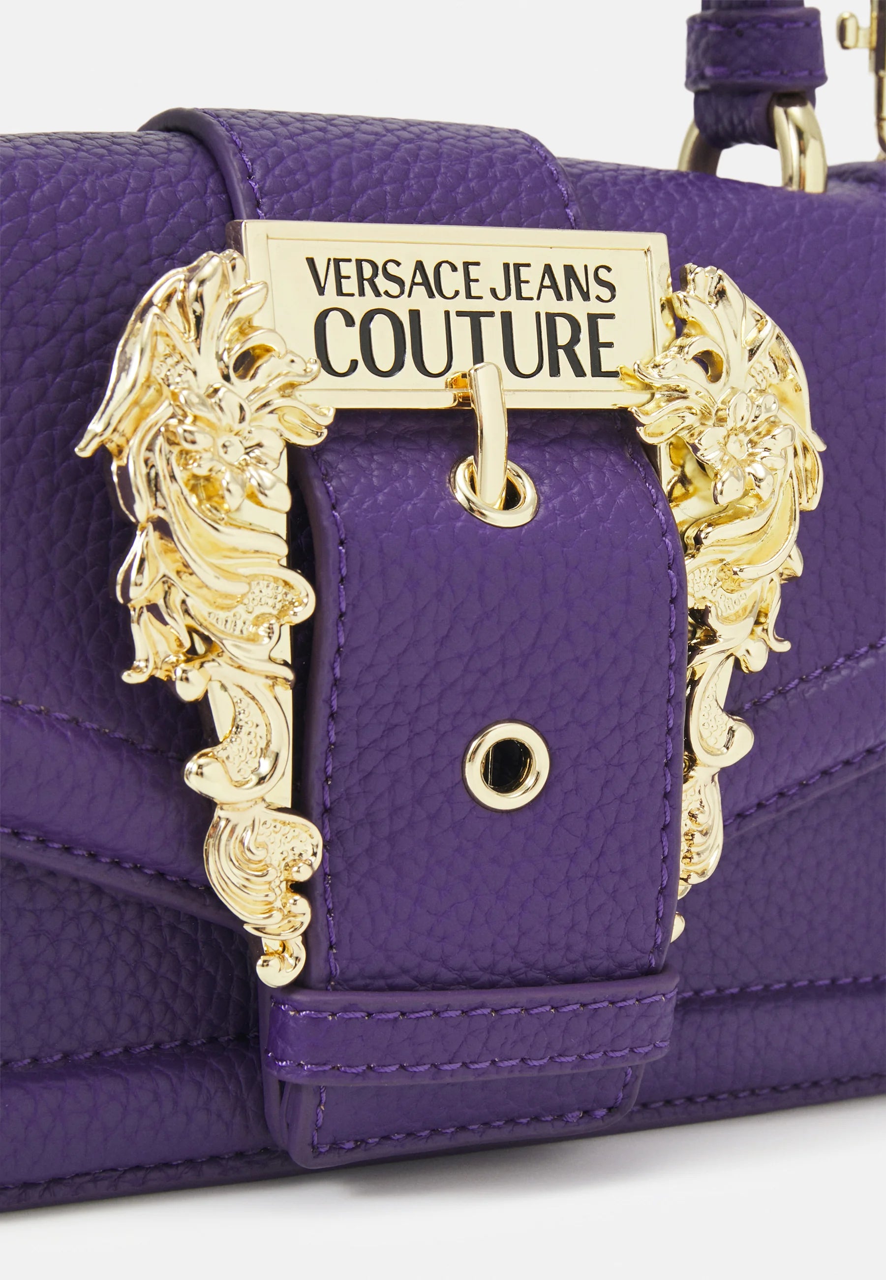 Versace jeans couture crossbody buckle paars