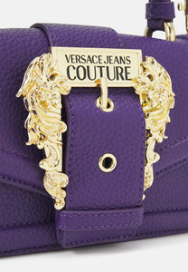 Versace jeans couture crossbody buckle paars