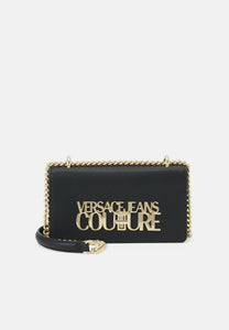 Versace jeans couture crossbody logo lock zwart