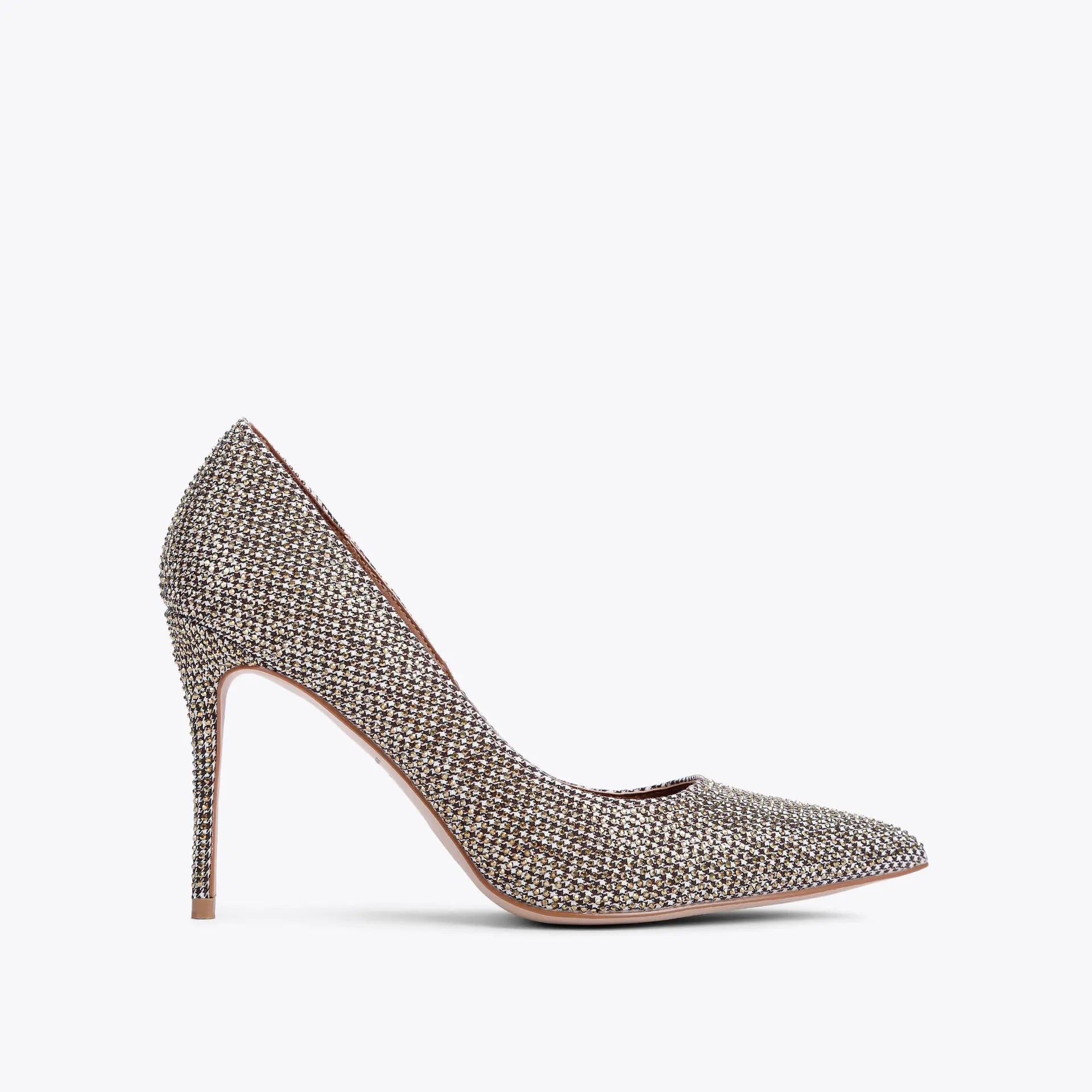 Kurt Geiger Belgravia beige fabric