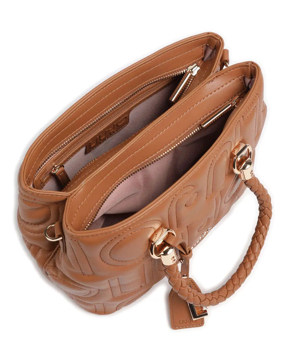 LIU JO MANH - BOSTON BAG m bronze caramel