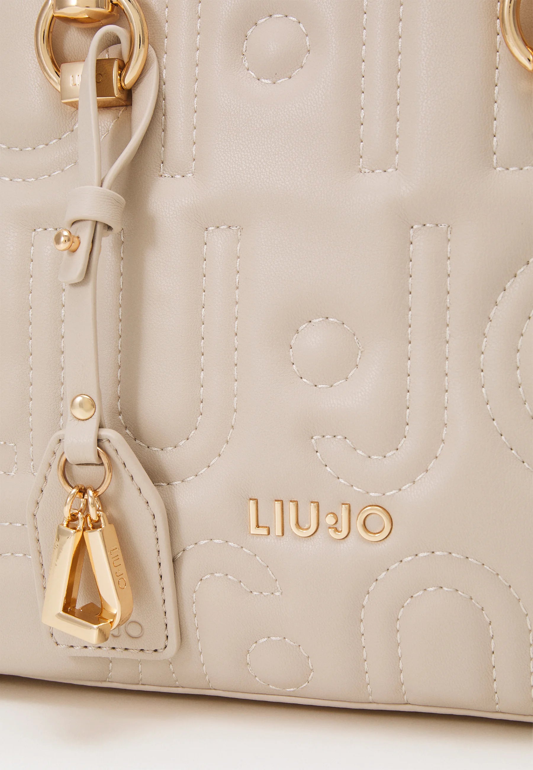 LIU JO MANH - BOSTON BAG coffee milk