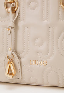 LIU JO MANH - BOSTON BAG coffee milk