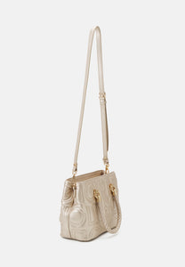 LIU JO MANH - BOSTON BAG-light gold