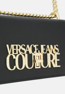 Versace jeans couture crossbody logo lock zwart