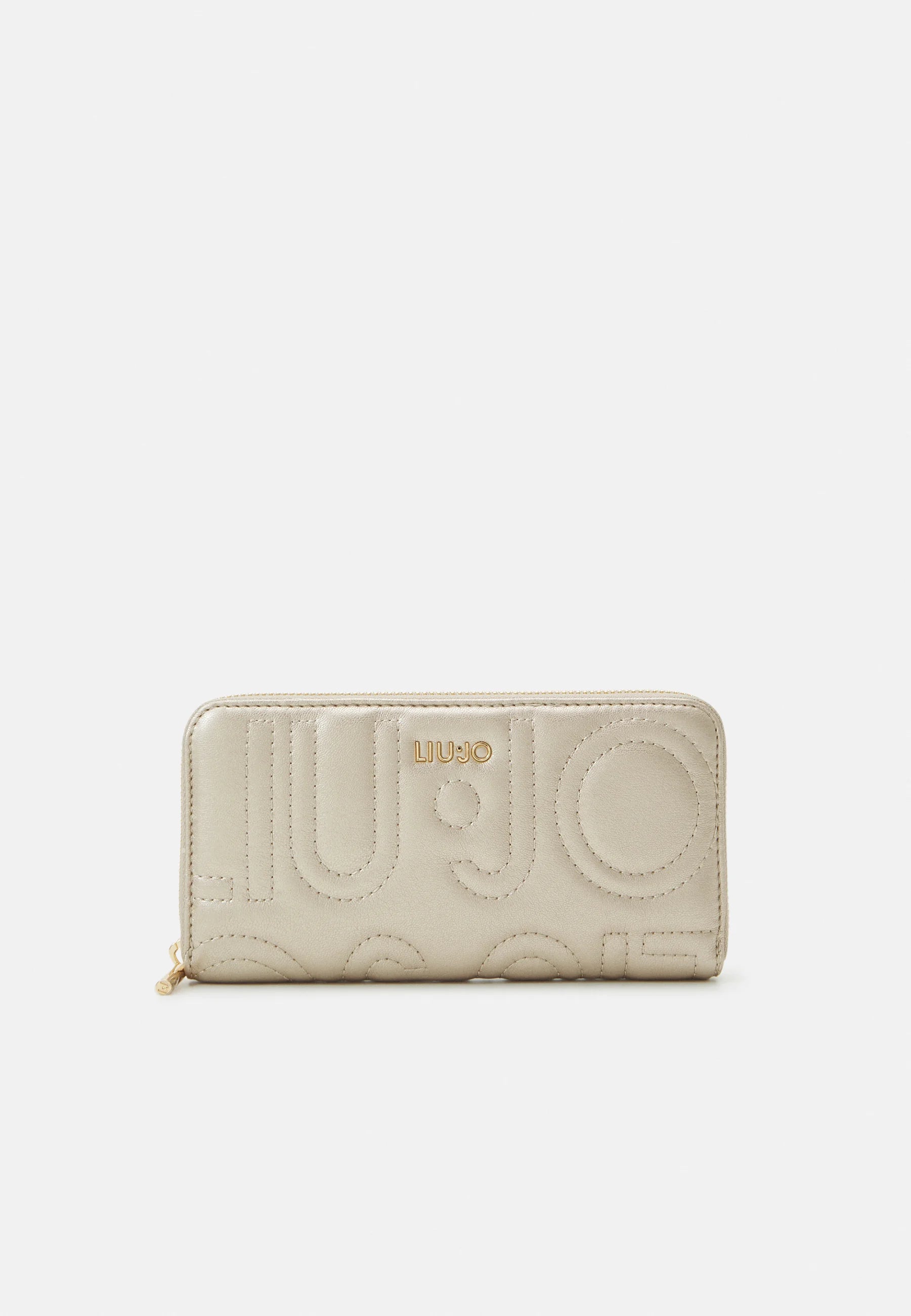 LIU JO MANH - WALLET-light gold