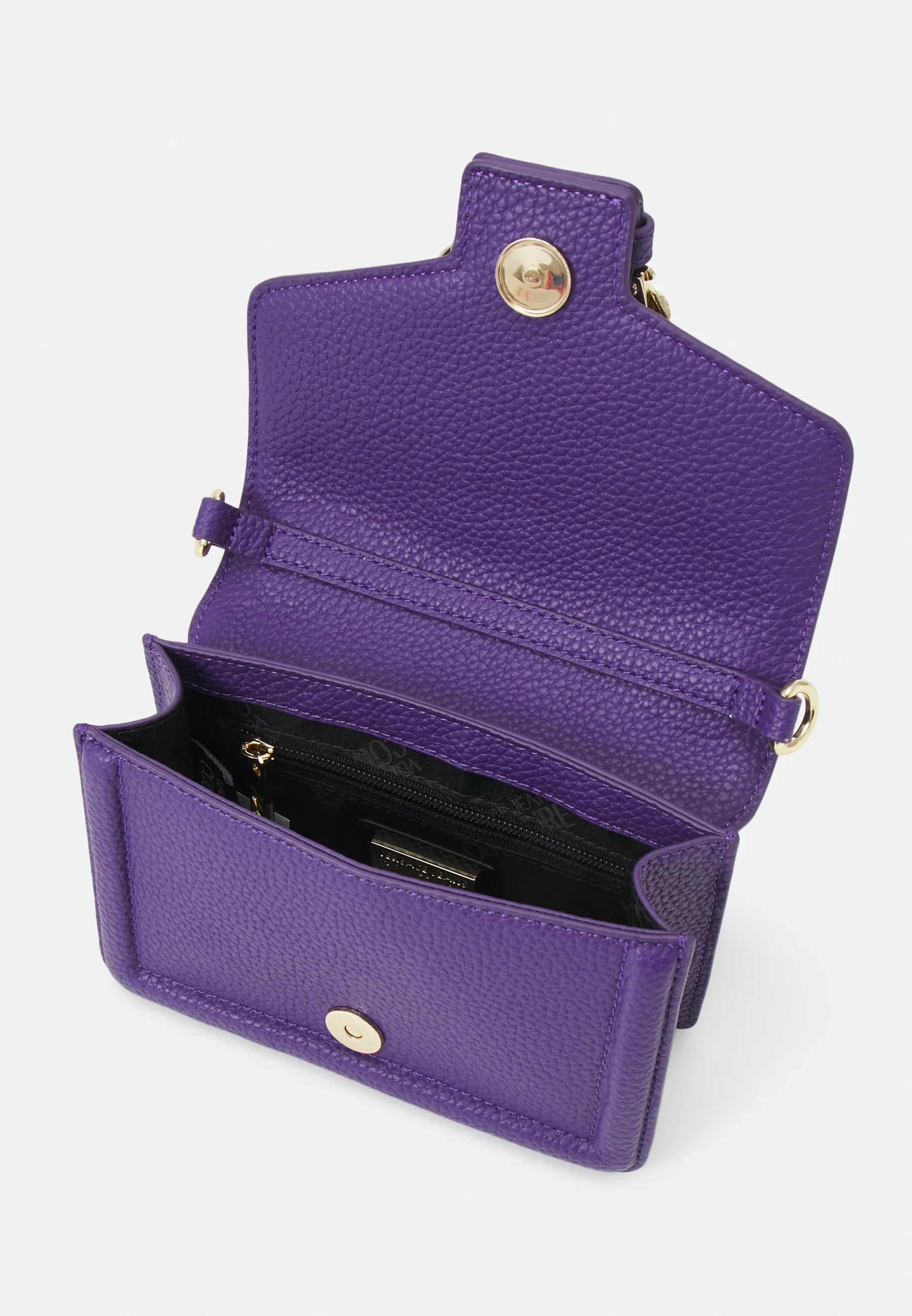 Versace jeans couture crossbody buckle paars