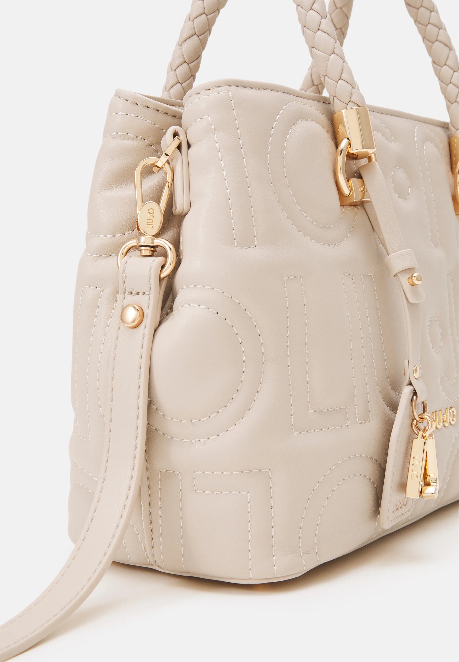 LIU JO MANH - BOSTON BAG coffee milk