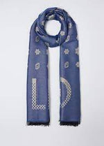Afbeelding in Gallery-weergave laden, Liu Jo  scarf blue denim
