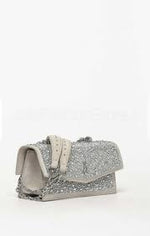 Afbeelding in Gallery-weergave laden, Patrizia Pepe Handbag Silver&amp;LabradorStras
