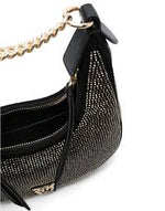 Afbeelding in Gallery-weergave laden, BRIOCHE HOBO MINI MICROFIBRA+STRASS
