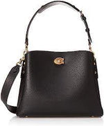 Afbeelding in Gallery-weergave laden, Coach Willow shoulder bag black
