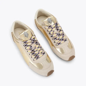 Kurt Geiger Islington Sneaker Gold Comb-Suede/leather