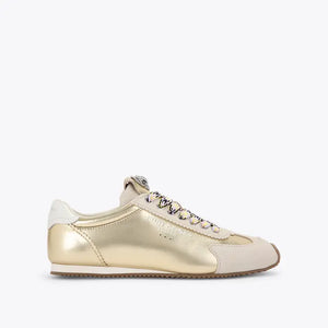 Kurt Geiger Islington Sneaker Gold Comb-Suede/leather
