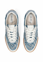 Afbeelding in Gallery-weergave laden, Liu Jo Lewis 04 Sneaker Denim Strass/Glitter blue
