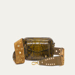 Afbeelding in Gallery-weergave laden, Claris Virot Sac Python Baby Charly Kaki
