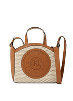 Afbeelding in Gallery-weergave laden, Karl Lagerfeld K/Circle SM Tote Raffia Mesh Natural Tan
