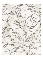 Afbeelding in Gallery-weergave laden, Karl Lagerfeld K/ESSENTIAL SCRIBBLE MDL SCARF Cannoli Cream
