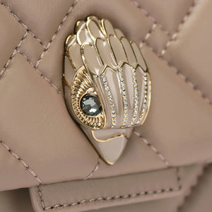 KENSINGTON BAG E-TAUPE-LEATHER