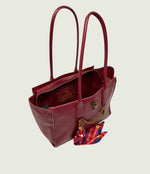 Afbeelding in Gallery-weergave laden, Kurt Geiger Sloane SM Shopper Wine Comb Leather
