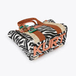 Afbeelding in Gallery-weergave laden, Kurt Geiger 690 Southbank SM Shopper Blk/White Fabric/Other
