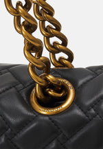 Afbeelding in Gallery-weergave laden, Kurt Geiger large Kensington Kurt black leather
