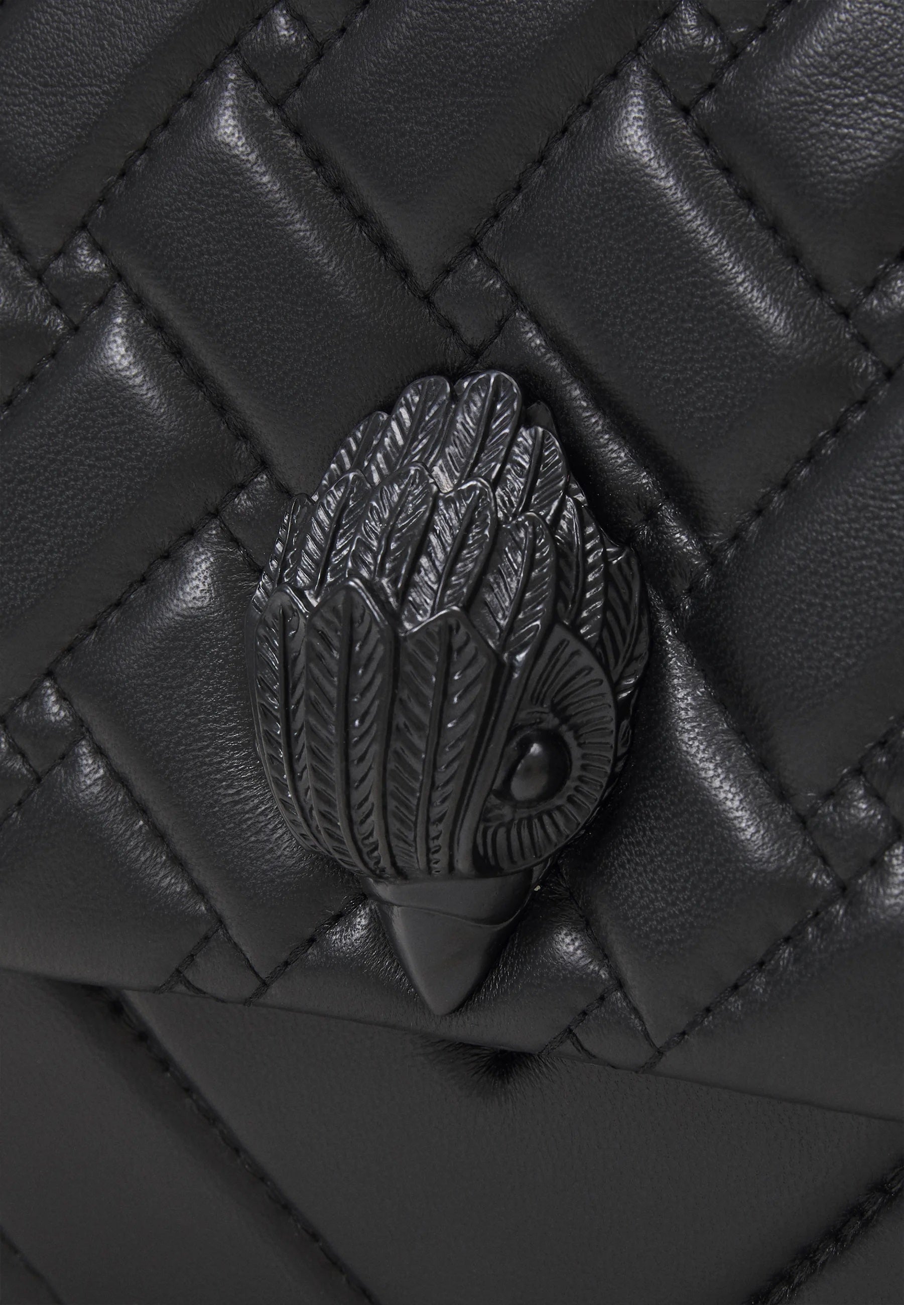 Kurt Geiger large Kensington Kurt black leather