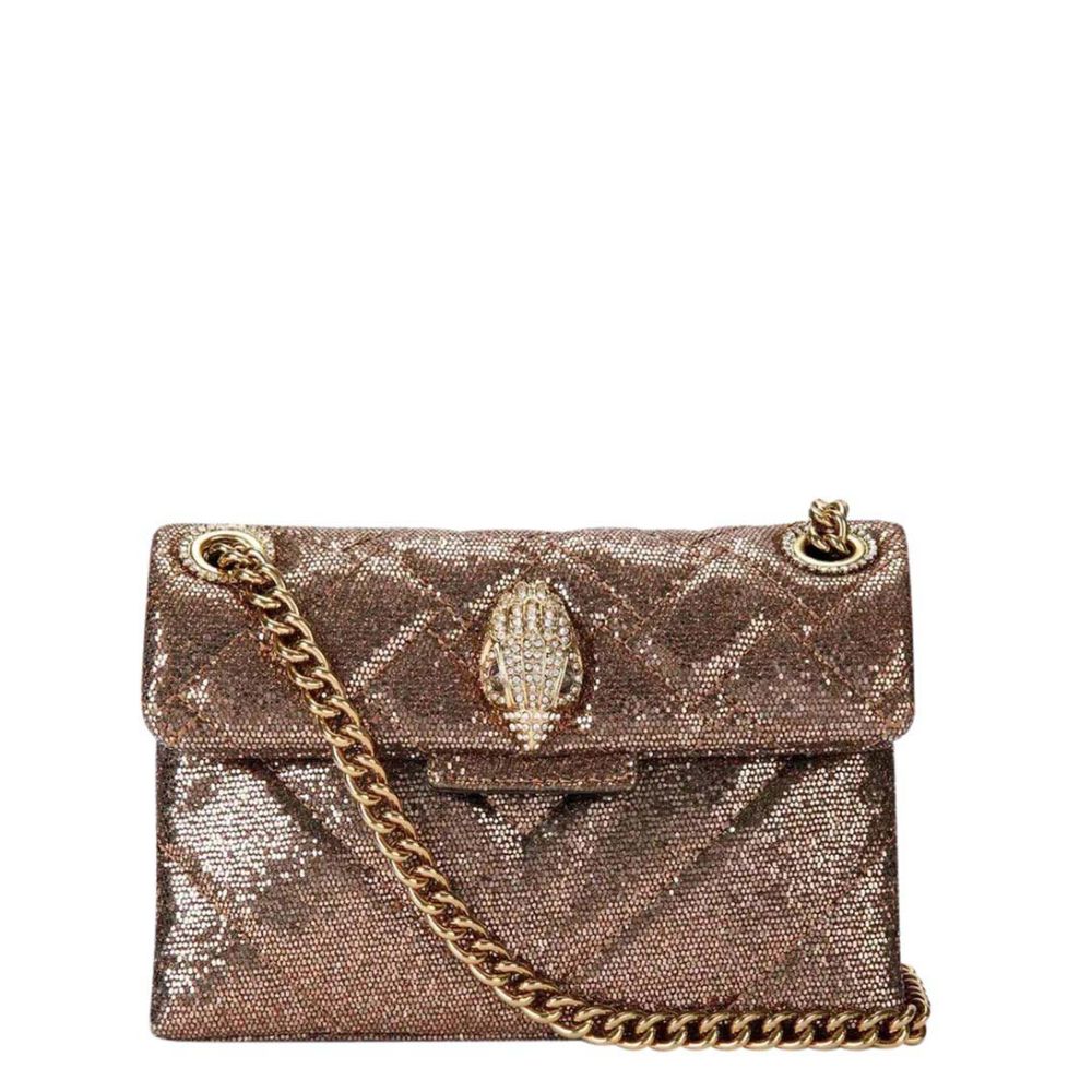 Kurt Geiger Lurex Mini Kensington Bronze