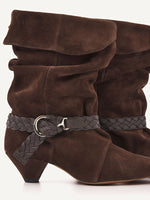 Afbeelding in Gallery-weergave laden, Nubikk Sally Lynn Brown Suede
