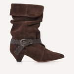 Afbeelding in Gallery-weergave laden, Nubikk Sally Lynn Brown Suede
