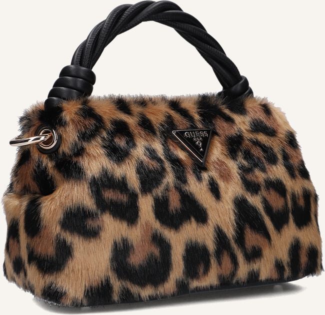 Guess Shaida Top Handle Crossbody Leopard