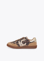 Afbeelding in Gallery-weergave laden, Lola Casademunt Sneaker Animal Print Marron-Metal
