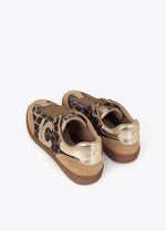 Afbeelding in Gallery-weergave laden, Lola Casademunt Sneaker Animal Print Marron-Metal

