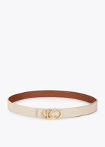 Afbeelding in Gallery-weergave laden, Lola Casademunt Riem Reversible Marron-Crudo
