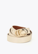 Afbeelding in Gallery-weergave laden, Lola Casademunt Riem Reversible Marron-Crudo
