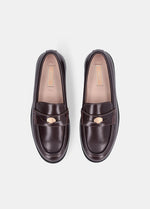 Afbeelding in Gallery-weergave laden, Liu Jo Preppy 01 Mocassin Box Leather Amarone
