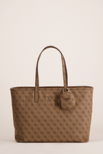 Afbeelding in Gallery-weergave laden, Guess POWER PLAY LARGE TECH TOTE LATTE LOGO
