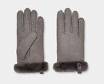 Afbeelding in Gallery-weergave laden, UGG Shorty Glove W/ Leather Trim Metal
