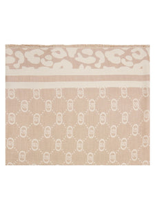 LIU JO MONOGRAM - SCARF/SHAWL   OAT MILK