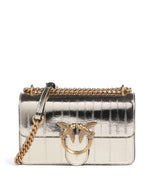 Afbeelding in Gallery-weergave laden, Pinko LOVE ONE MINI DC ANGUILLA LAMI GOLD-ANTIQUE GOLD
