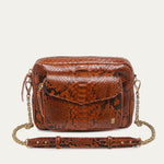 Afbeelding in Gallery-weergave laden, Claris Virot Sac Python Charly Moka
