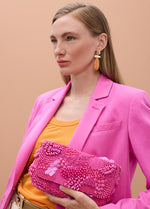 Afbeelding in Gallery-weergave laden, Lola Casademunt Pochette strass Fucsia
