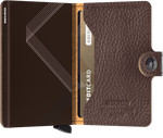 Afbeelding in Gallery-weergave laden, Miniwallet Stitch Linea espresso

