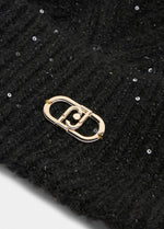 Afbeelding in Gallery-weergave laden, LIU JO PAILLETTES - CAP  NERO
