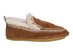 Afbeelding in Gallery-weergave laden, Laidback London Jude Slipper Crochet Mustard Suede Natural
