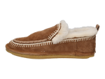 Afbeelding in Gallery-weergave laden, Laidback London Jude Slipper Crochet Mustard Suede Natural
