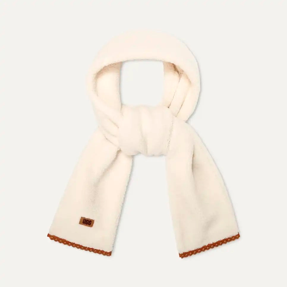 UGG Uggfluff Scalloped Scarf Nimbus