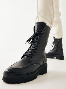 Nubikk Laarsje Fae Aubine black Leather