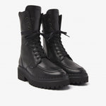 Afbeelding in Gallery-weergave laden, Nubikk Laarsje Fae Aubine black Leather
